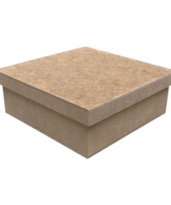 Caixa Tampa Sapato 14x14x5 Tampa 15x15