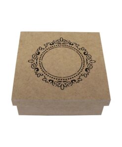 Caixa 14x14x05 Tampa Laser Brasão