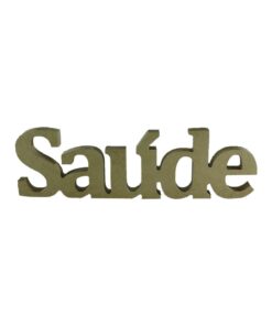 Palavra Saude 34x10x18mm
