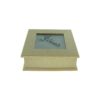 Porta Joia Quadrado Jateado 9mm 20x20x7