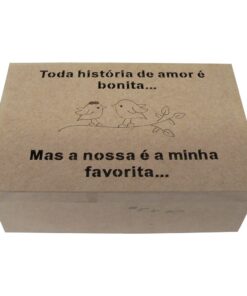 Caixa 30x20x10 3mm Historia