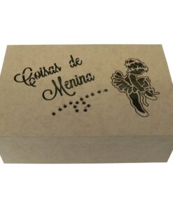 Caixa 30x20x10 3mm Coisas De Menina