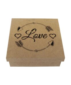 Caixa 15x15x05 Tampa 16x16 Laser Love