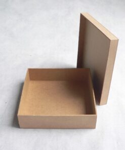 Caixa 20x20x0,5 Tampa Solta Lisa 3 Mm