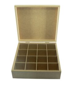 Caixa 16 Divisorias Trabalhada 30x30x10