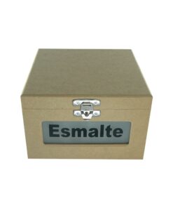 Caixa Esmalte Pequena Colonial 20x20x13