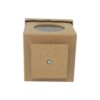 Baleiro Giratorio Quadrado Colonial 16,5x16,5x17,5