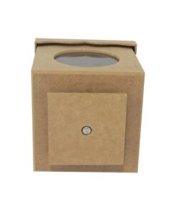 Baleiro Giratorio Quadrado Colonial 16,5x16,5x17,5