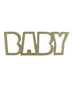Palavra Baby 40x15x18mm