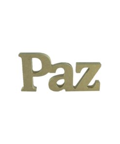 Palavra Paz 21x10 18mm