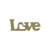Palavra Love Vazado 26x10x18mm