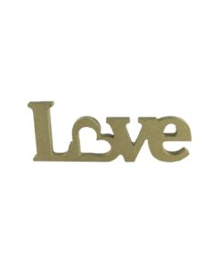 Palavra Love Vazado 26x10x18mm