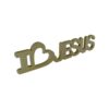 Palavra Y Love Jesus 61,5x14,8x18mm