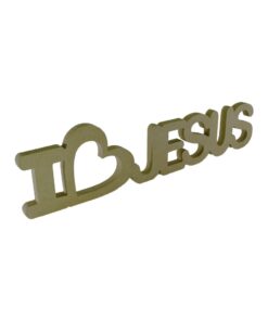 Palavra Y Love Jesus 61,5x14,8x18mm