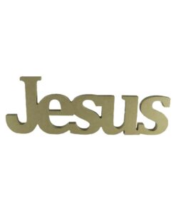 Palavra Jesus 42x15x18mm