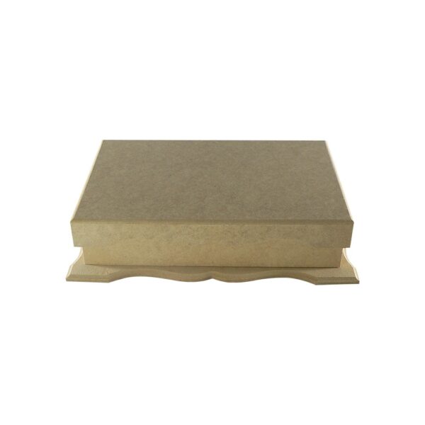 Caixa Biju Colonial Retangular Grande 26,5x18x6