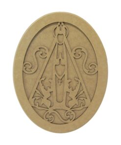 Moldura Oval Nossa Senhora Liso