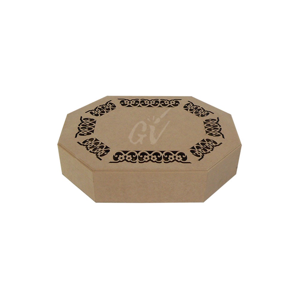 Caixa Oitavada M Laser 34x4x9 6mm