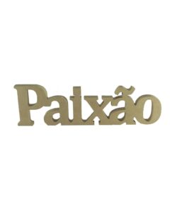 Palavra Paixão 35x10x18mm
