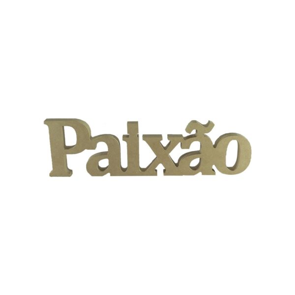 Palavra Paixão 35x10x18mm
