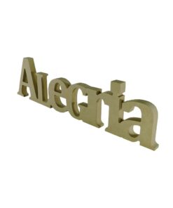 Palavra Alegria 46x12x18mm