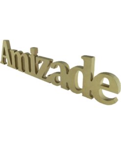 Palavra Amizade 59x12x18mm
