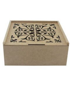 Caixa Estojo Arabesco Duplo 20x20x8,5