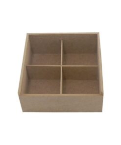 Caixa Estojo Arabesco Duplo 20x20x8,5