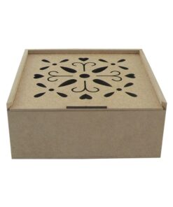 Caixa Estojo Petalas 20x20x8,5