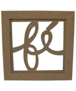 Quadro Moldura Fé