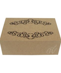 Caixa C/dobradiça 30x30x10 Laser