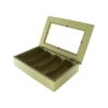 Caixa Oculos 4 Div C/vidro