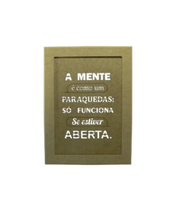 Quadro A Mente 25x34x9